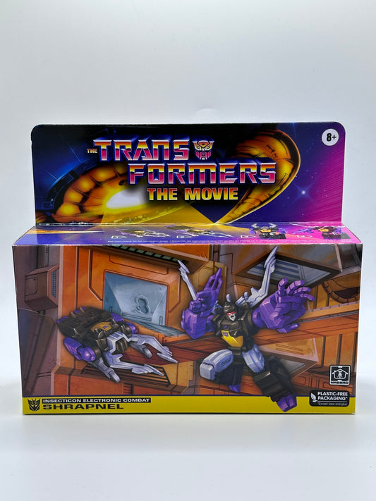 Transformers The Movie Vintage Reissue Shrapnel
