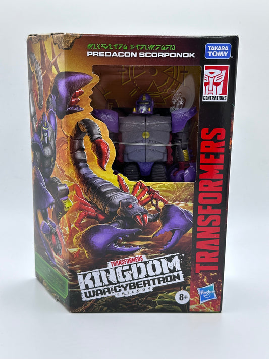 Transformers Kingdom Predacon Scorponok
