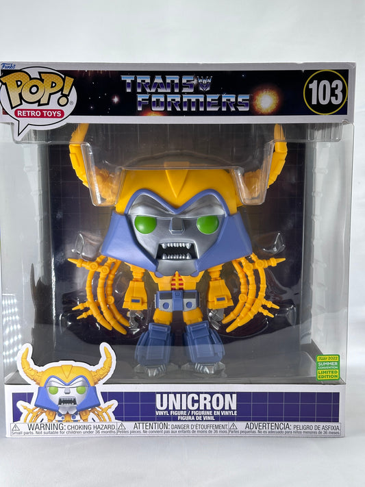 Funko Pop 10.5 inch Transformers Unicron