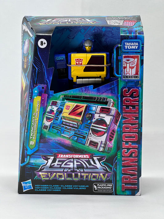 Transformers Legacy Evolution Twincast and Rewind